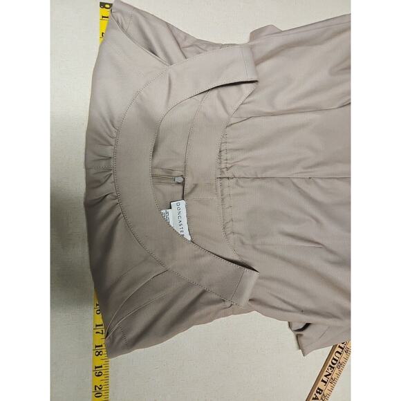 Doncaster Dress 6 Cotton Sheath Halter Tan Casual Modest Summer Vacation beach - Picture 5 of 7